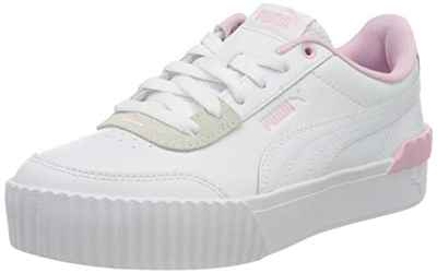 PUMA Carina Lift, Zapatillas Mujer, Blanco White-Pink Lady, 38 EU