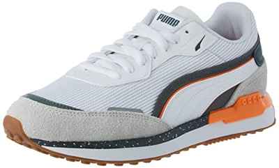 PUMA City Rider Map out, Zapatillas Unisex Adulto, Gris/Violeta, 42 EU