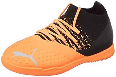 PUMA Future Z 3.3 IT Jr, Zapatillas de ftbol, Multicolor (Neon Citrus-Diamond Silver Black), 29 EU