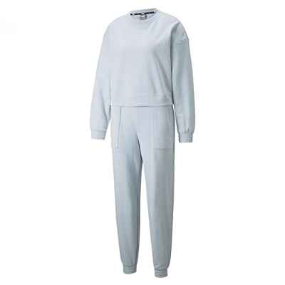 PUMA Loungewear Suit TR Chándal, Mujer, Blue, l