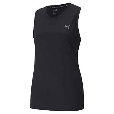 PUMA Performance Tank W Camiseta De Tirantes, Mujer, Black, XL
