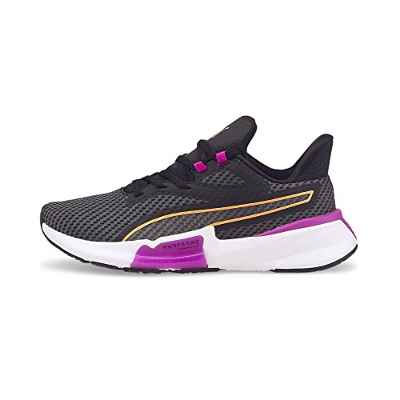 PUMA Pwrframe TR Wn's, Zapatillas de Gimnasio Mujer, Negro Black Deep Orchid Neon Citrus, 38.5 EU