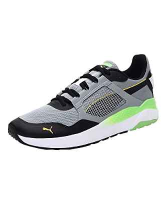 PUMA Rejilla Anzarun, Zapatillas Unisex Adulto, Quarry Black Jasmine Green, 45 EU