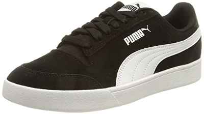 PUMA Shuffle SD, Zapatillas deportivas, para Unisex adulto, Negro (Puma Black-Puma White), 39 EU