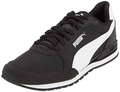 PUMA ST Runner v3 NL, Zapatillas Deportivas Unisex Adulto, Black White, 47 EU