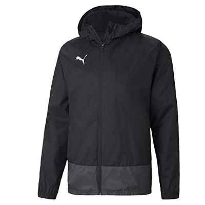 PUMA Teamgoal 23 Training Rain Jacket Chaqueta Impermeable, Hombre, Black-Asphalt, M