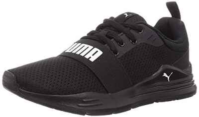 PUMA Wired Run Jr, Zapatillas, Multicolor Black White, 38.5 EU