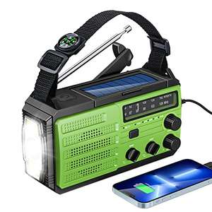 Radio/linterna/powerbank de emergencia