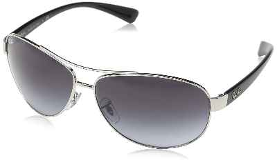 RAY-BAN RB 3386 Gafas de sol, Silver, 67 para Hombre