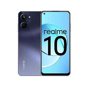 realme 10 - MediaTek Helio G99, 6,4" AMOLED FHD+ 90Hz, 8GB RAM+128GB ROM, 5000 mAh, CARGA 33W, Negro, Versión Es