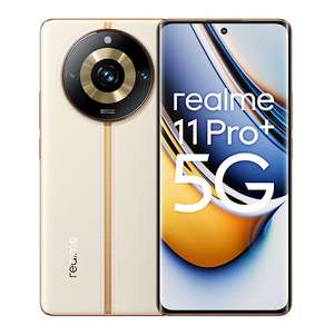 realme 11 Pro+ 5G 12+512GB Smartphone, Cámara SuperZoom OIS de 200 MP, Pantalla de visión curva de 120 Hz, gran batería de 5000 mAh,