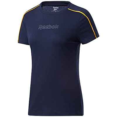 Reebok Camiseta Marca Modelo Piping Pack Slim tee