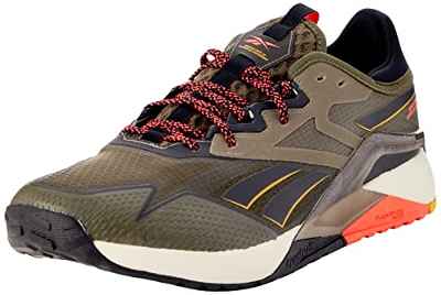 Reebok Nano X2 TR Adventure, Sneakers Hombre, Multicolor (Verde/Negro/Cereza), 42.5 EU