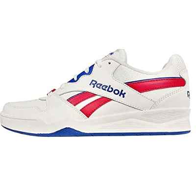 Reebok Royal BB4500 Low 2, Zapatillas Hombre, Chalk/Vector Red/Vector Blue, 43 EU