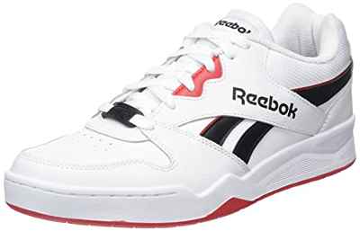 Reebok Royal BB4500 Low 2, Zapatillas Hombre, FTWR White/Core Black/Vector Red, 42 EU