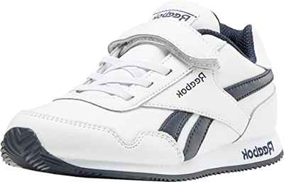 Reebok Royal Cljog 3.0 1V, Zapatillas de Deporte, White/Collegiate Navy/White, 29 EU