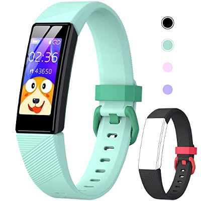 Reloj Inteligente Niño Niña Pulsera Actividad, DIGEEHOT Impermeable IP68 Deportivo Smartwatch Monitores de Actividad con Podómetro Pulsómetros Monitor de Sueño Contador de Caloría