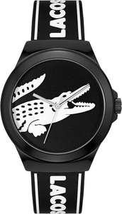 Reloj LACOSTE Analógico de Cuarzo para hombre con Correa en silicona Negro - 2011185