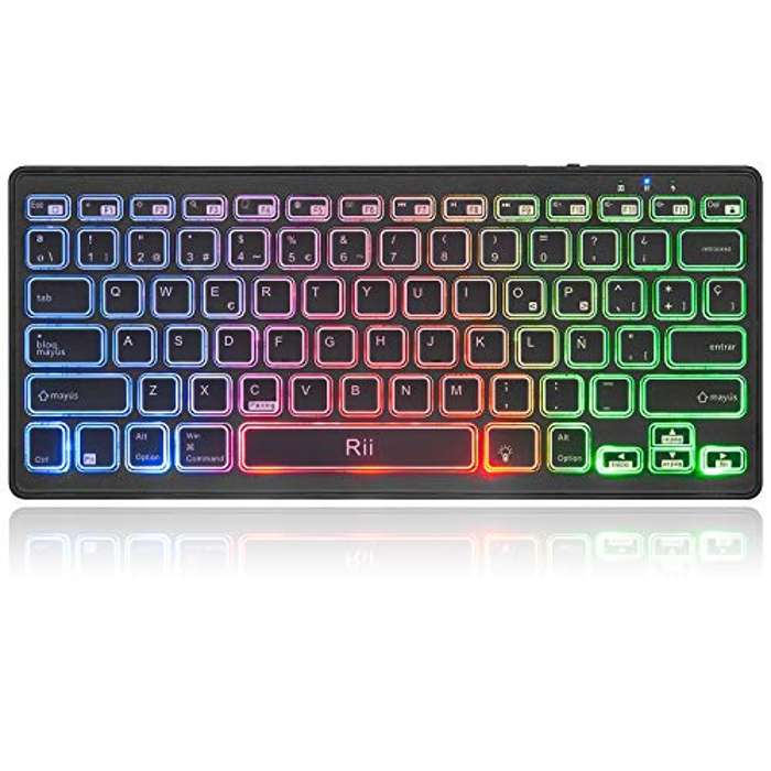 Rii K09 Teclado Inalámbrico RGB