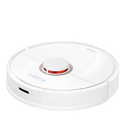 Roborock S6 - Robot aspirador 2 en 1 (aspira y friega), con mapeo y app., batería hasta 3 horas, navegación inteligente con laser de alta precisión y procesador 4 núcleos, color blanco