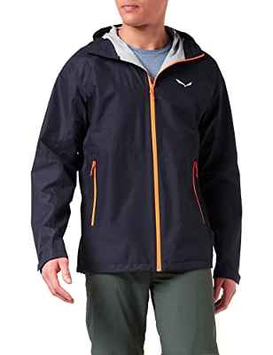 SALEWA PUEZ (AQUA 3) PTX M JKT, Chaqueta, Hombre, Azul (Premium Navy/4570), 52/XL