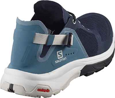 Salomon Tech Amphib 4 Hombre Zapatos de trekking, Azul (Navy Blazer/Bluestone/Lunar Rock), 43 ⅓ EU