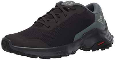 Salomon X Reveal Mujer Zapatos de trekking, Negro (Phantom/Balsam Green/Black), 42 EU