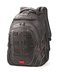 Samsonite Mochila Tectonic Equipaje, negro/ rojo, 18 ", Mochila para portátil Tectonic Pft