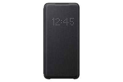 Samsung EF-NG980PBEGEU - Funda LED View para Galaxy S20 / S20 5G, Negro - 6.2 pulgadas