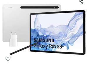 Samsung Galaxy Tab S8+ con cargador - Tablet de 12,4" (8GB RAM, 128GB Almacenamiento, Wifi, Android 12)