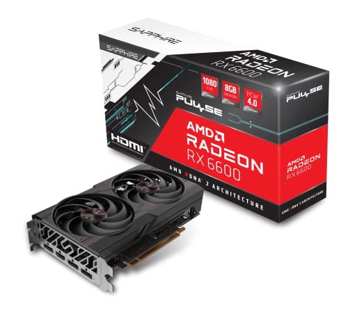 Sapphire Pulse AMD Radeon RX 6600 8GB GDDR6