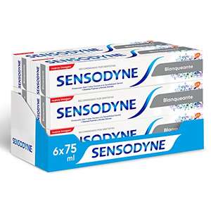 Sensodyne Blanqueante Pasta de Dientes Blanqueante, Pack 6x75 ml