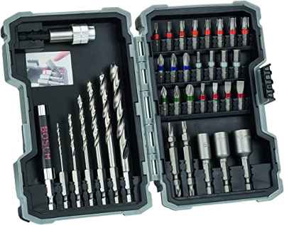 Set de 35 brocas y puntas Bosch