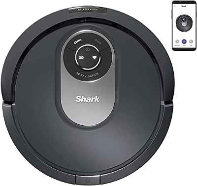 Shark Robot aspirador AI Robot (RV2001EU), robot aspirador, Anti Hair Wrap, alfombras y suelos duros, app wifi, pelo de mascotas