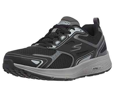 Skechers Go Run Consistent, Zapatillas de Trail Running Hombre, Black/Grey, 46 EU