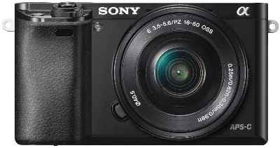 Sony A6000 - Cámara EVIL de 24 MP (pantalla de 3", estabilizador óptico, vídeo Full HD, WiFi), negro - Kit cuerpo con objetivo 16-50 mm