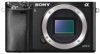 Sony A6000 - Cuerpo de cámara EVIL de 24 Mp (enfoque automático híbrido rápidovídeo Full HD, WiFi), negro