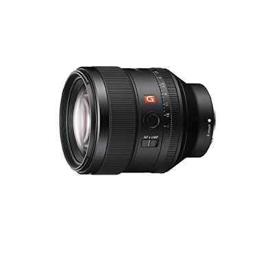 Sony FE 85mm f/1.4 GM - Full-Frame, Rango Medio, Objetivo Prime (SEL85F14GM), Negro