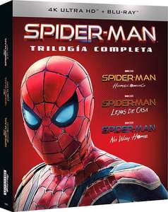 Spider-Man (Tom Holland) Pack 1-3 (4K Ultra-HD + Blu-ray)