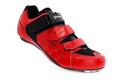 Spiuk Rodda Road Zapatilla, Unisex Adulto, Rojo, 43