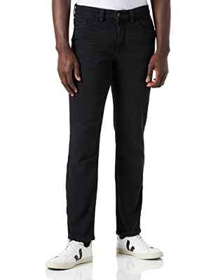 Springfield Jeans regular fit, Jeans Hombre, Negro (Black), 31