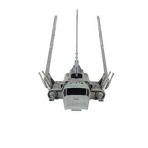 Star Wars Micro Galaxy Squadron Imperial Shuttle, auténtica lanzadera Imperial del Emperador Palpatine, Incluye 3 Figuras