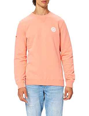 Superdry M2011164a LA Beach SFG Crew, Cali Coral, Large para Hombre