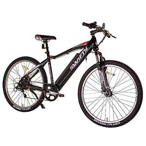 Swifty Bicicleta eléctrica todo terreno - 7 velocidades Shimano - Hasta 30 millas con una carga - para adultos