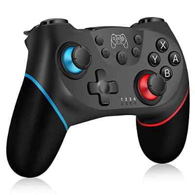 Switch Controller para Nintendo, Wireless Pro Controller para Nintendo Switch / Switch Lite, Switch Remote Controller Gamepad Joystick, Turbo y Dual Vibration