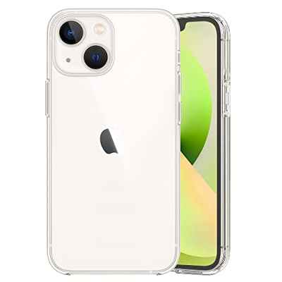 TBOC Funda de Gel TPU Transparente Compatible con iPhone 13 [6.1 Pulgadas] Carcasa de Silicona Ultrafina y Flexible para Teléfono Móvil [No es Compatible con iPhone 13 Pro]