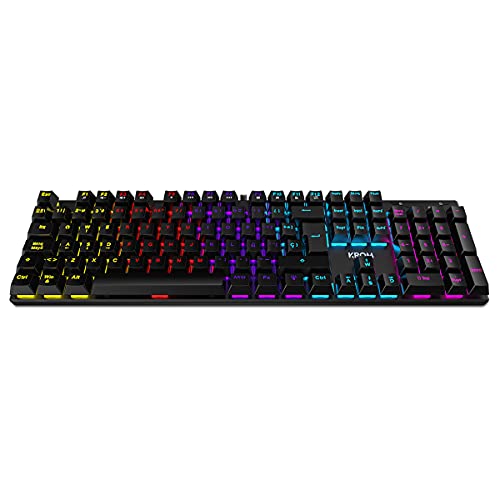 Teclado gaming mecánico RGB Krom