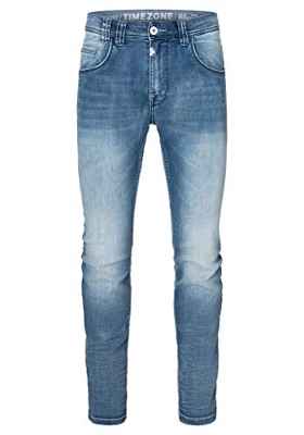 Timezone Regular Gerrittz Vaqueros Slim, Azul (Antique Blue Wash 3636), W30/L34 (Talla del Fabricante: 30/34) para Hombre