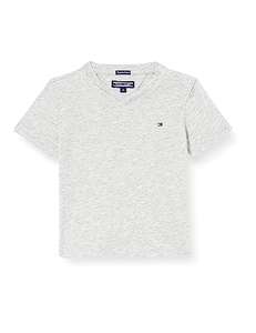 Tommy Hilfiger Boys Basic Vn Knit S/S Camiseta para Niños