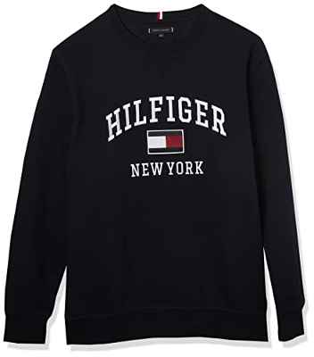 Tommy Hilfiger BT-Modern Varsity Sweatshirt-b Sudaderas, Desert Sky, 3XL para Hombre